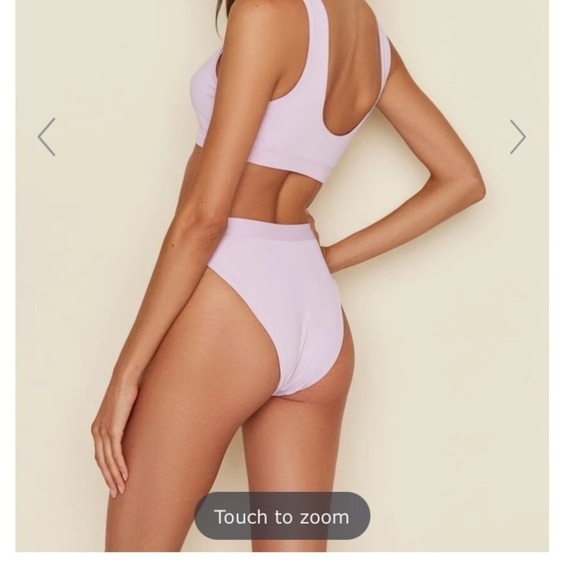 NWT Dippin’ Daisy’s hi-waist hi-leg marble bikini - Picture 8 of 9